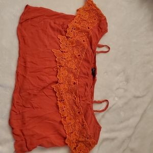 Off the shoulder lace top